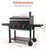VEVOR Holzkohlegrill 0,50 m² Kohlegrillwagen mit 2 Produktbild-Vorschau 3