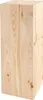 A tall, rectangular wooden stand is shown against a white background. Voir les images du produit