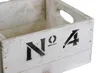 Weiße alte Holzkiste No4 23x21x12cm Produktbild-Vorschau 3