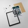 Gerahmtes Poster - Schwarzer Rahmen - Dunkel Himmel Berg - Produktbild-Vorschau 4