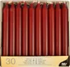 30 Tafelkerzen Ø 2,1 cm · 19,6 cm bordeaux Produktbild-Vorschau 1