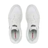 A top-down view of a pair of white Levi's sneakers. Náhled obrázku produktu