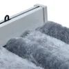 vidaXL Tenda zanzariera argento 118x220 cm in ciniglia Anteprima dell’immagine prodotto 10
