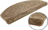 Velours-Stufenmatte Triumph Taupe (halbrund) in 2 Größen, Produktbild-Vorschau 1
