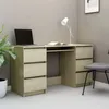 Schreibtisch 140 x 77 x 50 cm Spanplatte mit 6 Schubladen Produktbild-Vorschau 17