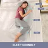 (gris clair) Coussin de grossesse en forme de J pour Voir les images du produit 4