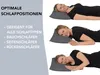 Comfort Nackenstützkissen mit Mikroplüsch | grau | Visco | Produktbild-Vorschau 4