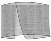 NYVI Moskitonetz für Sonnenschirme Ø 350 cm - Schwarz, mit Produktbild-Vorschau 1