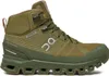 A side view of a green hiking boot. Podgląd zdjęcia produktu