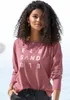 Elbsand Longsleeve mauve meliert Größe M (38) Produktbild-Vorschau 4