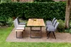 Niehoff - Teak-Gartentisch Noah - Aluminium 220 x 95 cm Produktbild-Vorschau 4