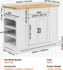 A diagram showing the dimensions of a kitchen island. Náhľad obrázku produktu
