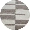 Carpetsale24 Teppich Hochflor Shaggy Kariert Design Teppich Produktbild-Vorschau 1