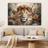 MuchoWow® - Leinwandbilder - Löwe - Wildtiere - Pflanzen - Produktbild-Vorschau 6