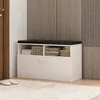 Schuhschrank weiß mit Sitz und Stauraum Flur 6 Fachböden Produktbild-Vorschau 6