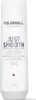 A white bottle of Goldwell Dualsenses Just Smooth Taming Shampoo. Anteprima dell’immagine prodotto