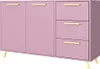 MIRJAN24 Kommode Tytus II, Highboard mit 3 Schubladen und 2 Produktbild-Vorschau 2