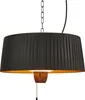 BELIANI Halogenlampe Terrassenheizung Schwarz Stahl Produktbild-Vorschau 1