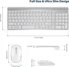 INF Combo Tastiera e Mouse Wireless - Argento Anteprima dell’immagine prodotto 2