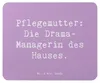 Mr. & Mrs. Panda Mousepad Spruch Pflegemutter Managerin - Produktbild-Vorschau 1