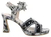 Laura Vita Sandalen Damen 32323630373631 Schwarz 38 EU Produktbild-Vorschau 6