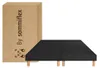 Lot de 2 Sommiers Tapissiers Noir 80x200 Ensemble 160x200 Voir les images du produit 4