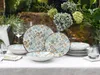 CreaTable, 24157, Mosaik Bunt, Tellerset 12-tlg, Steinzeug Produktbild-Vorschau 2