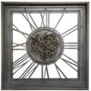 Wanduhr MECA, Metall, 80 x 80 cm Produktbild-Vorschau 1