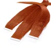 hair2heart capelli umani lisci - 10 strisce 2,5g 60cm rosso Anteprima dell’immagine prodotto 6