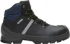 A single black and blue work boot is shown against a white background. Podgląd zdjęcia produktu