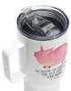 Mr. & Mrs. Panda Thermobecher Einhorn Schwein - Weiß - Produktbild-Vorschau 5