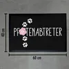 Trendation - Pfotenabtreter Fußmatte Geschenk Hundebesitzer Produktbild-Vorschau 4