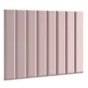 A close-up studio shot of a pink upholstered wall panel. Anteprima dell’immagine prodotto