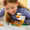 LEGO Minecraft Hühnerfarm - Spielzeug zum Bauen mit Hühner Produktbild-Vorschau 7