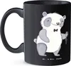 Mr. & Mrs. Panda Becher Vermieter Herz - Schwarz - Produktbild-Vorschau 2