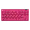 LOGITCH PRO X TKL RAPID BLACK LINE, Farbe:Pink Produktbild-Vorschau 4
