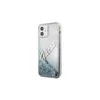 Guess Apple iPhone 12 Mini Blau Glitter Vintage Script Produktbild-Vorschau 2