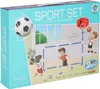 2-in-1-Fußballtor- und Basketballkorb-Set mit 2 Bällen Produktbild-Vorschau 9