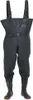 vidaXL Waders con stivali e cintura nera taglia 38 Anteprima dell’immagine prodotto 1