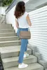 Handtasche Damen Leder mittel klein Lederhandtasche Produktbild-Vorschau 2