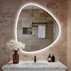 S'AFIELINA Miroir Salle de Bain LED 80 x 90 cm, Voir les images du produit 2