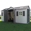Szopa plastikowa Lifetime Residenz jasnoszara 244x457x244 Podgląd zdjęcia produktu 3