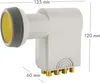 Octo LNB digital SUN PROTECT hellgrau Produktbild-Vorschau 7