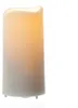 LED Mini Kerze/Grabkerze - flackernd - H: 10cm, D: 5cm - Produktbild-Vorschau 2