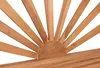 Gartenbank Teakholz 120 cm mit Motiv-Rückenlehne – massiv, Produktbild-Vorschau 8