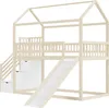 Merax Stapelbed met glijbaan, 90x200 cm, kinderbed van Productafbeelding-voorbeeld 10