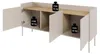 Selsey Tovi - Mobile TV a 3 ante, 175 cm, bianco / rovere Anteprima dell’immagine prodotto 9
