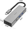 Hama USB-C-Hub Multiport, 4 Ports Produktbild-Vorschau 4