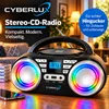 Cyberlux CD-Player CD-Radio Tragbares Kinder Radio Produktbild-Vorschau 2