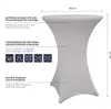 Lumaland 1x hochwertige Stehtischhusse Ø 70-75 cm ® Stretch Produktbild-Vorschau 9